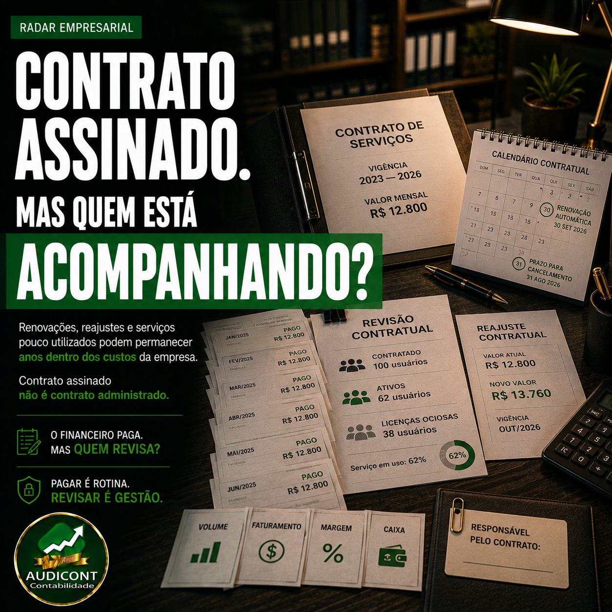 Gestão de contratos empresariais: como reduzir custos e riscos