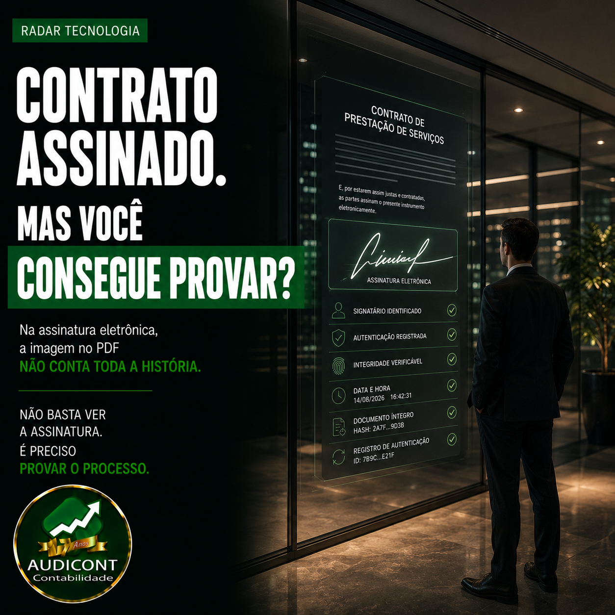 Assinatura eletrônica: validade, tipos e cuidados para empresas