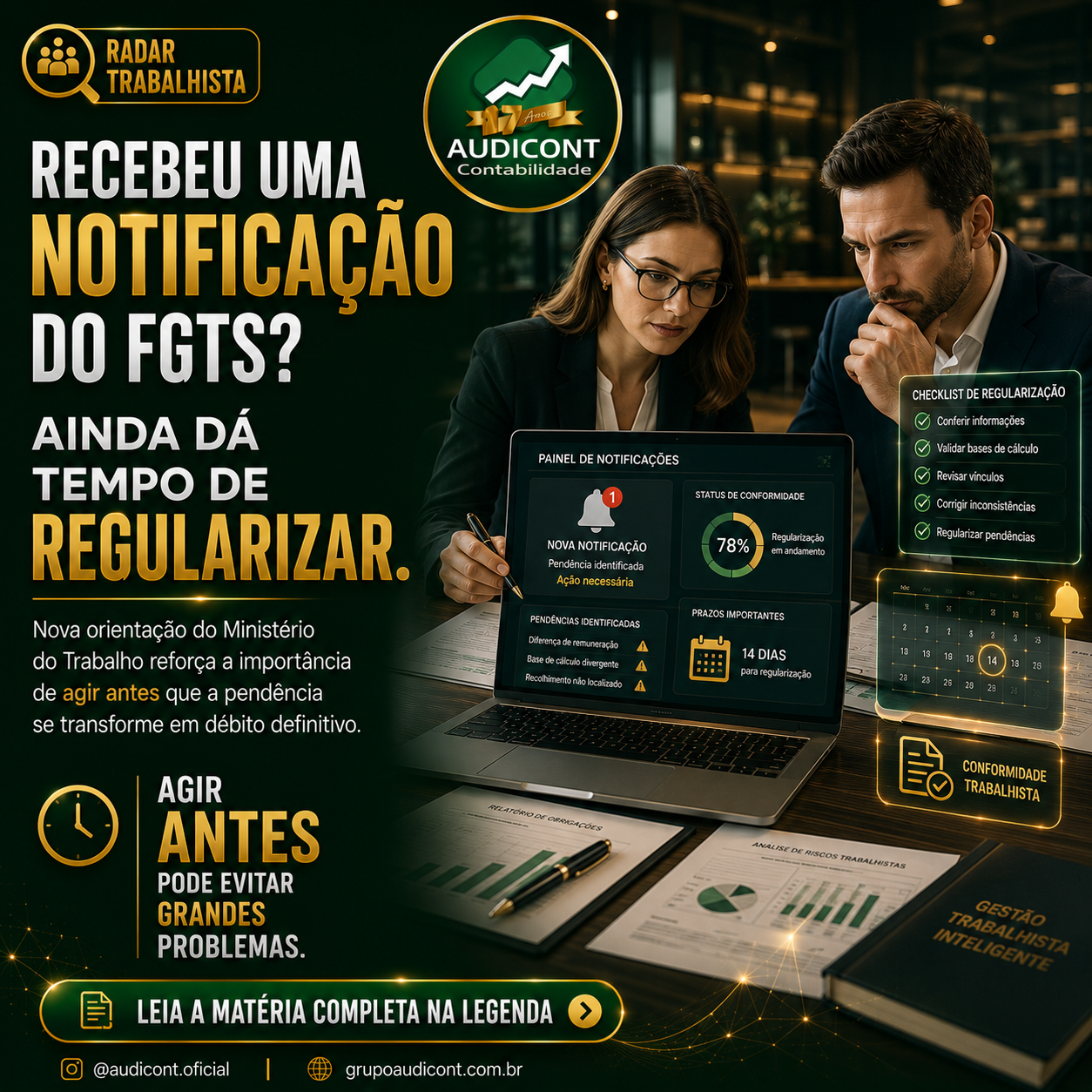 🚨 Ministério do Trabalho reforça orientações sobre pendências trabalhistas e alerta empresas para os prazos de regularização