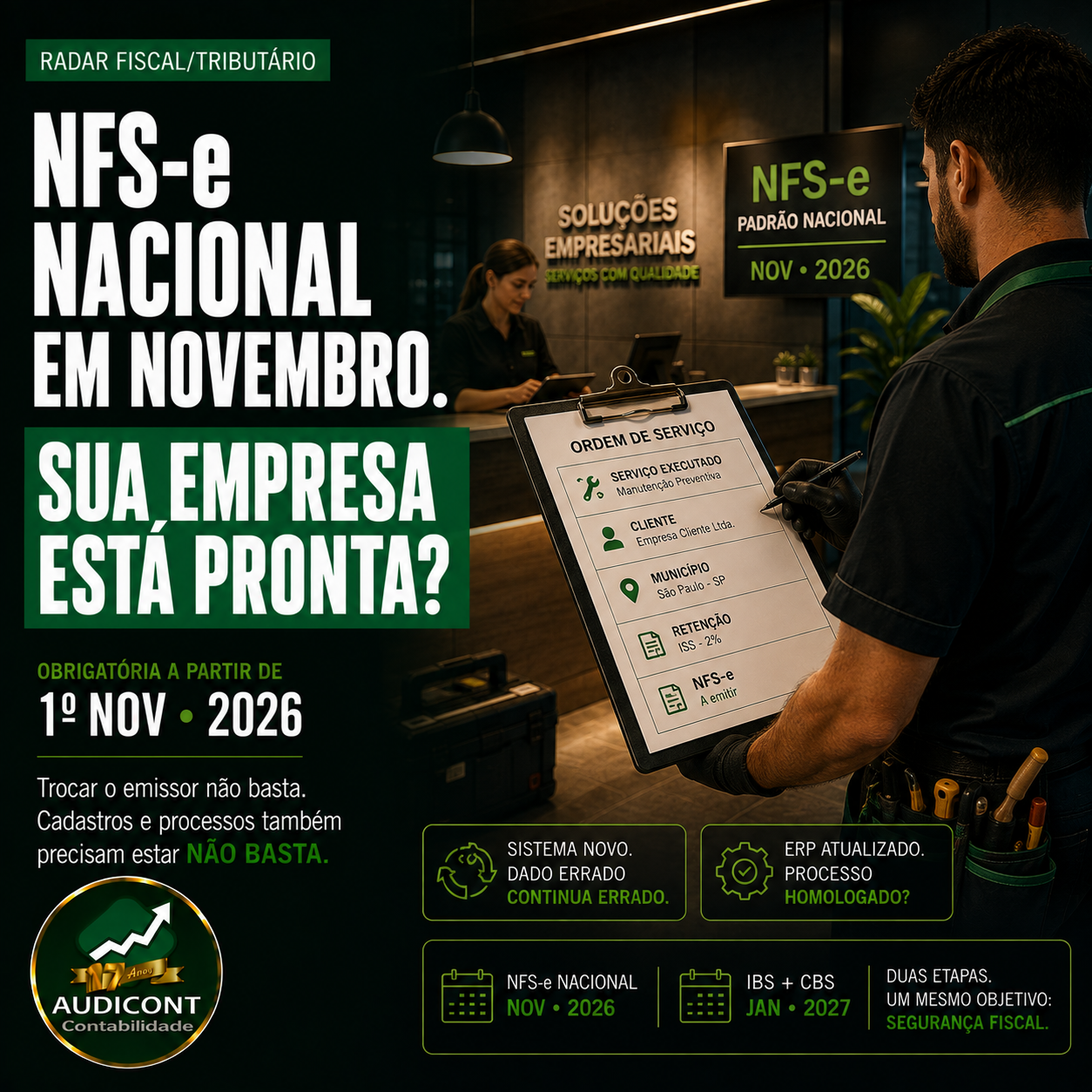NFS-e Nacional no Simples Nacional: o que muda em novembro de 2026