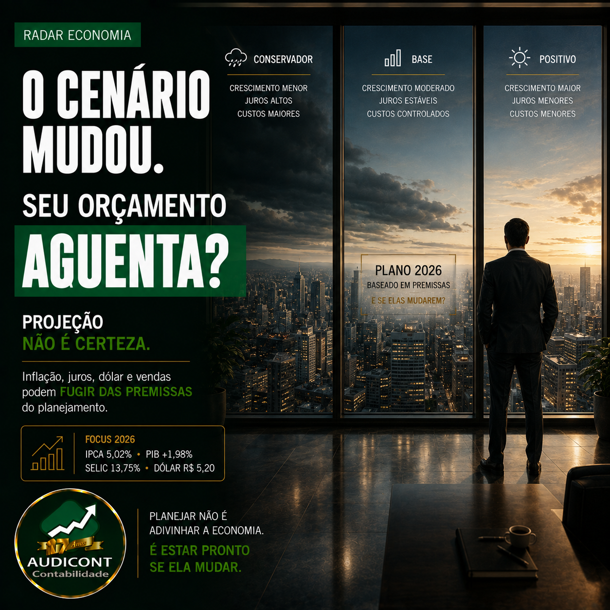 Projeções econômicas: como usar no orçamento empresarial