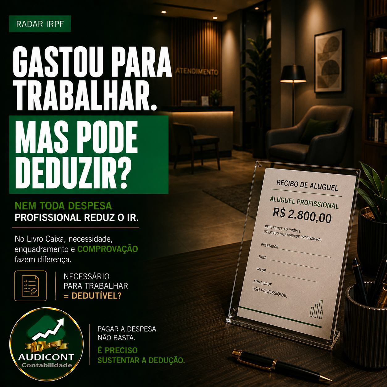 Livro Caixa no IRPF: quais despesas são dedutíveis?