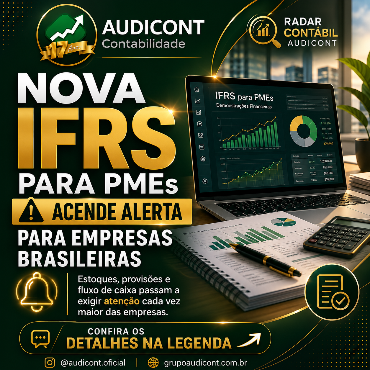 🚨 Nova IFRS para PMEs acende alerta para empresas brasileiras