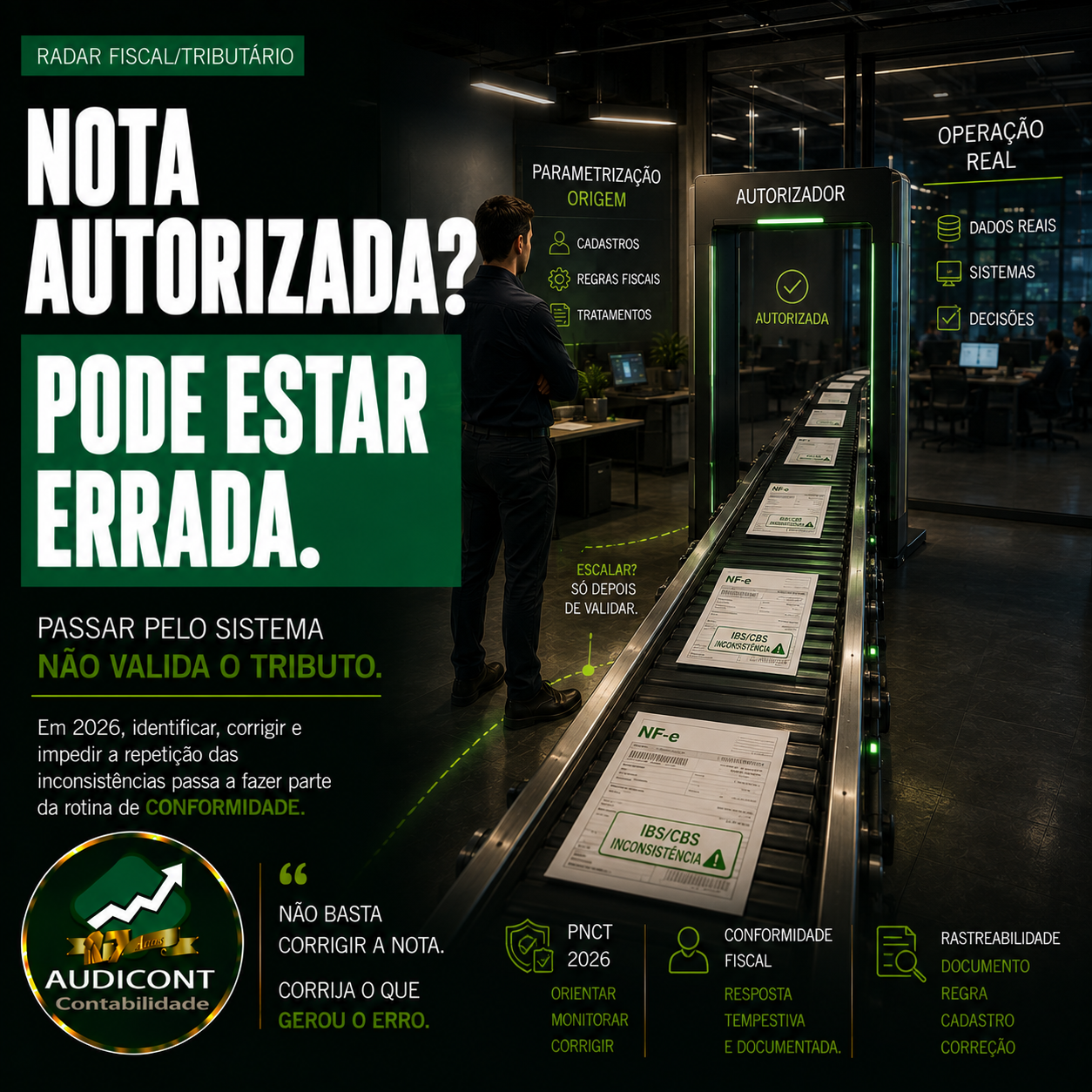 IBS e CBS: PNCT muda a rotina fiscal e prioriza correção preventiva