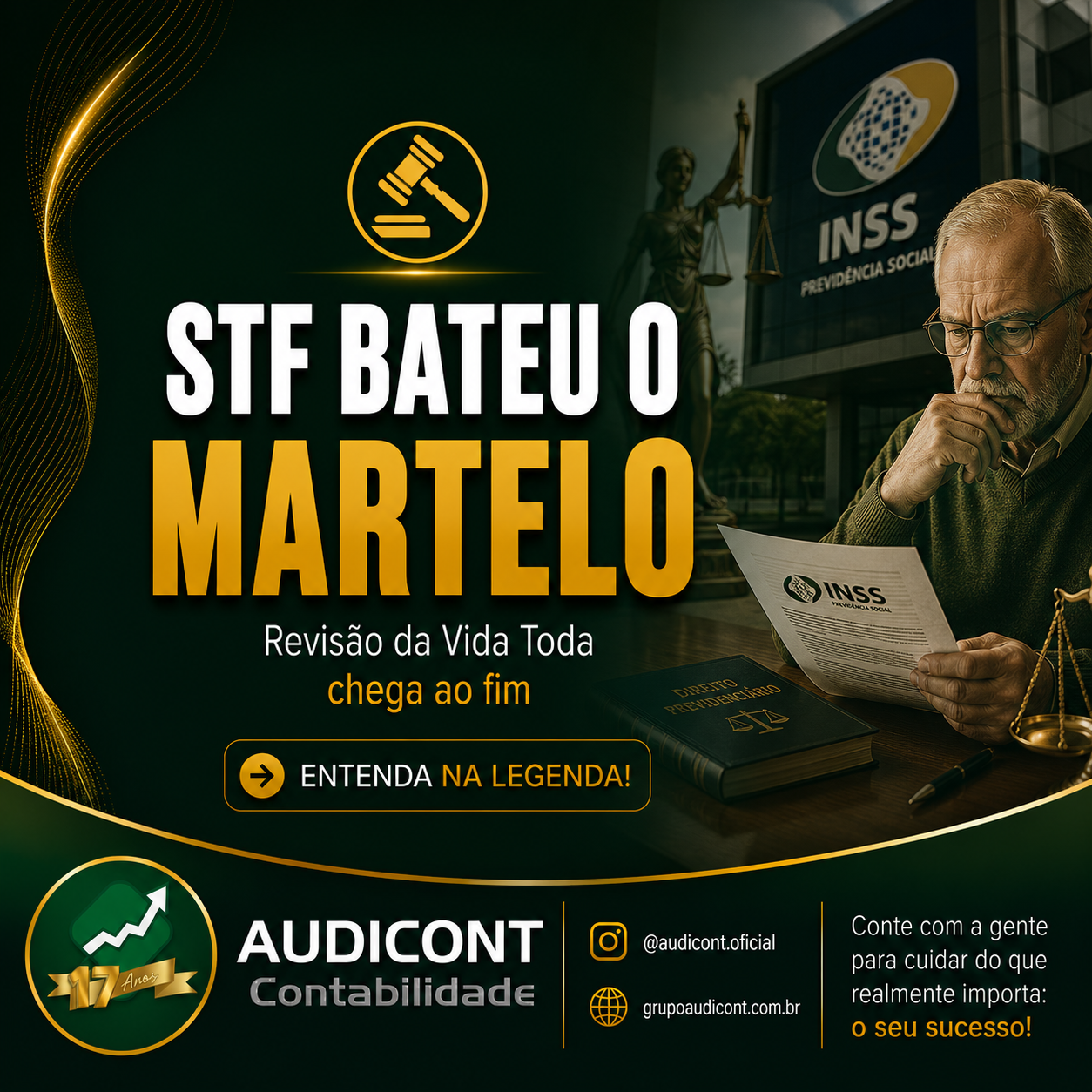 ⚖️ STF BATEU O MARTELO