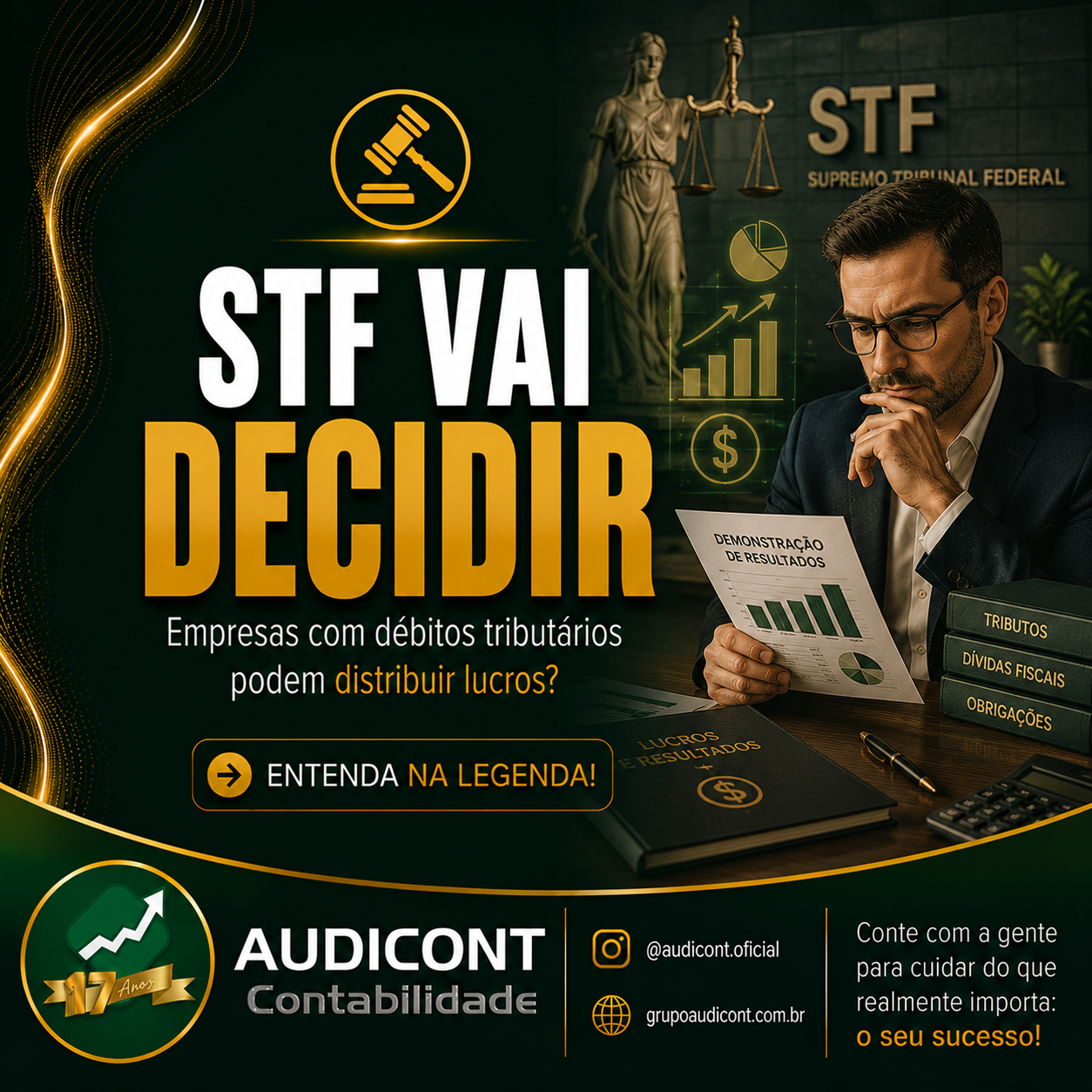 ⚖️ STF VAI DECIDIR