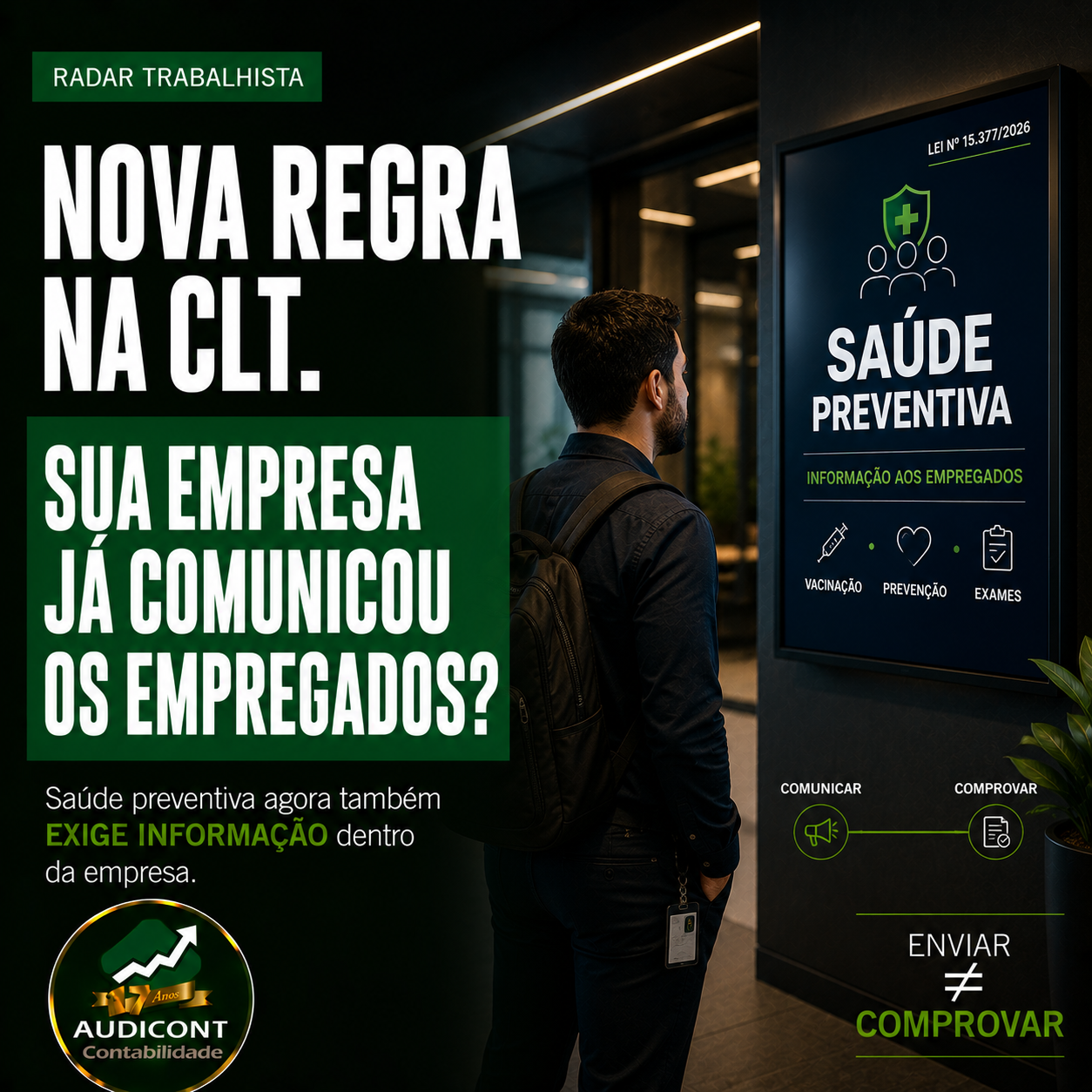 Lei 15.377/2026: o que as empresas devem fazer