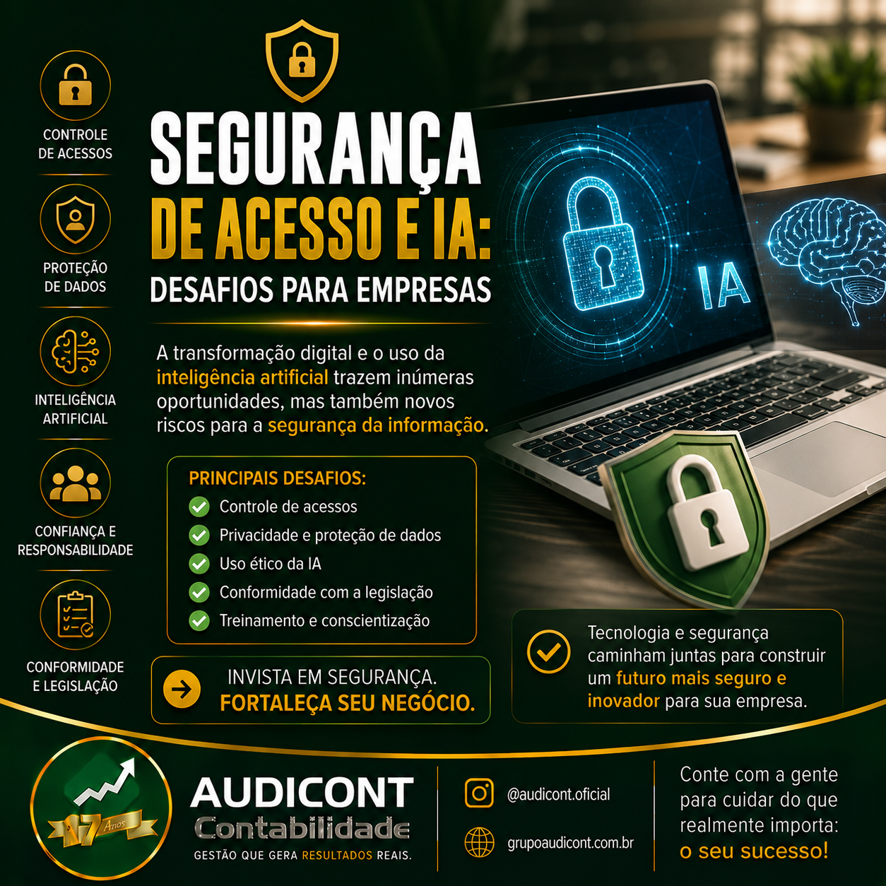🔐 SEGURANÇA DE ACESSO E IA: DESAFIOS PARA AS EMPRESAS