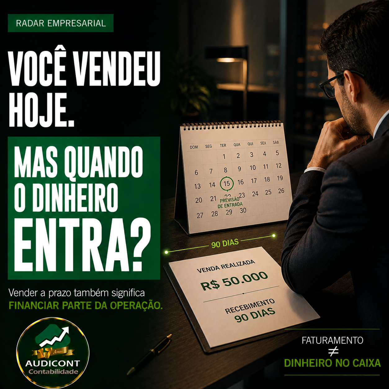 Contas a receber: como evitar que vendas a prazo estrangulem o caixa