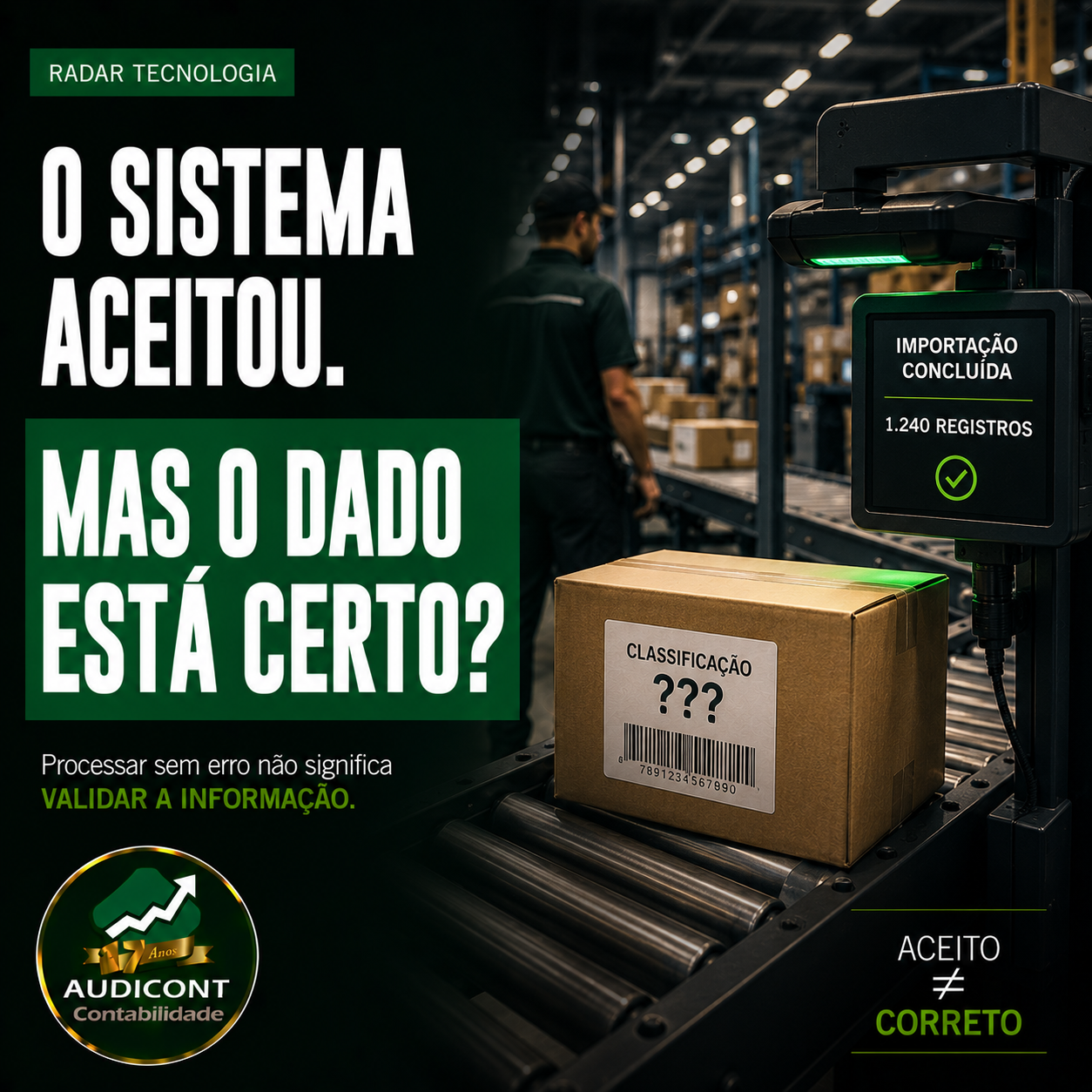 Importação automática de dados: como evitar erros contábeis e fiscais