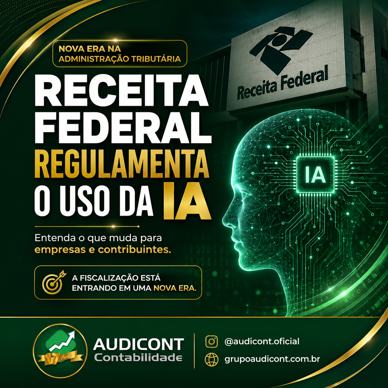 🤖📊 A Receita Federal deu mais um passo rumo ao futuro!