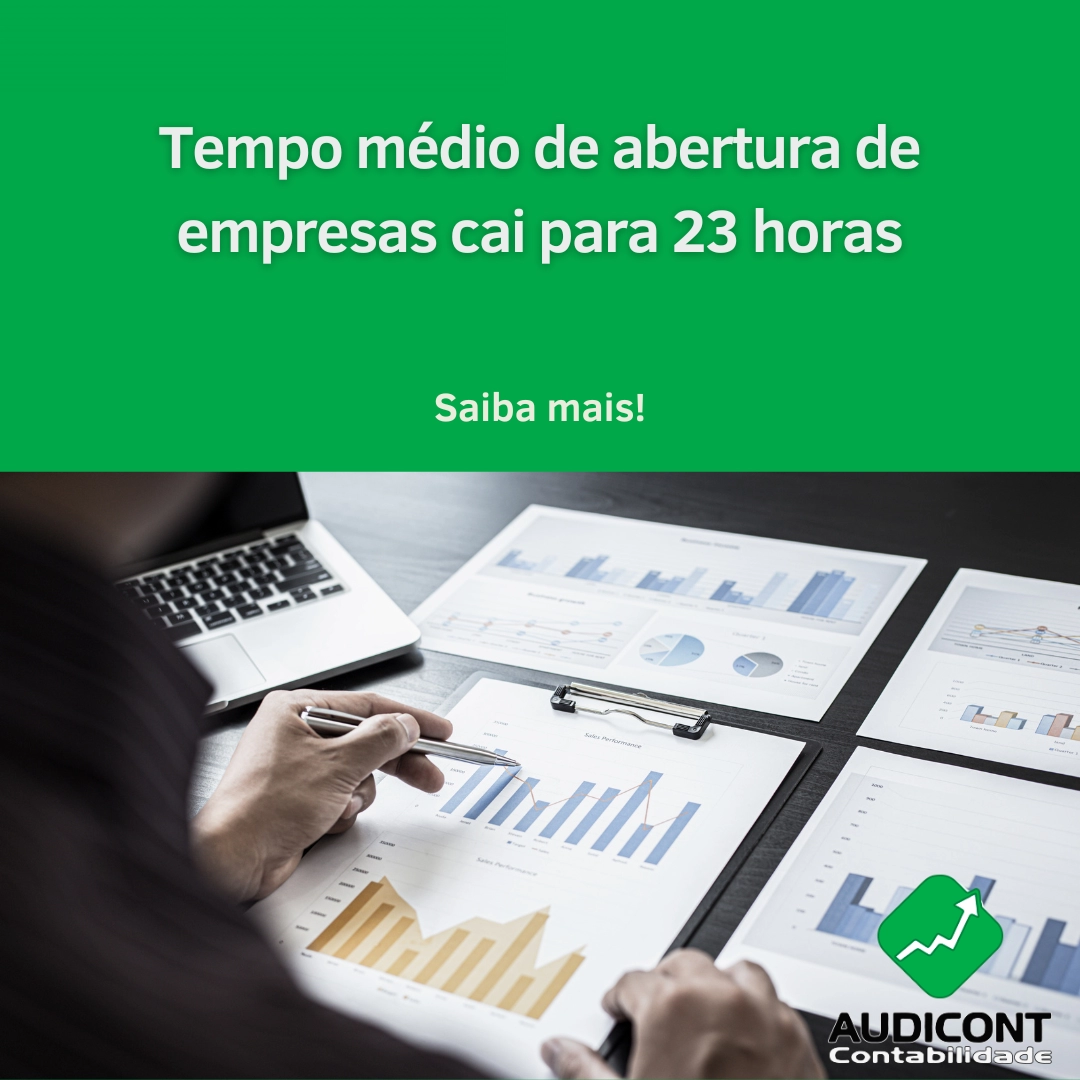 Tempo médio de abertura de empresas cai para 23 horas