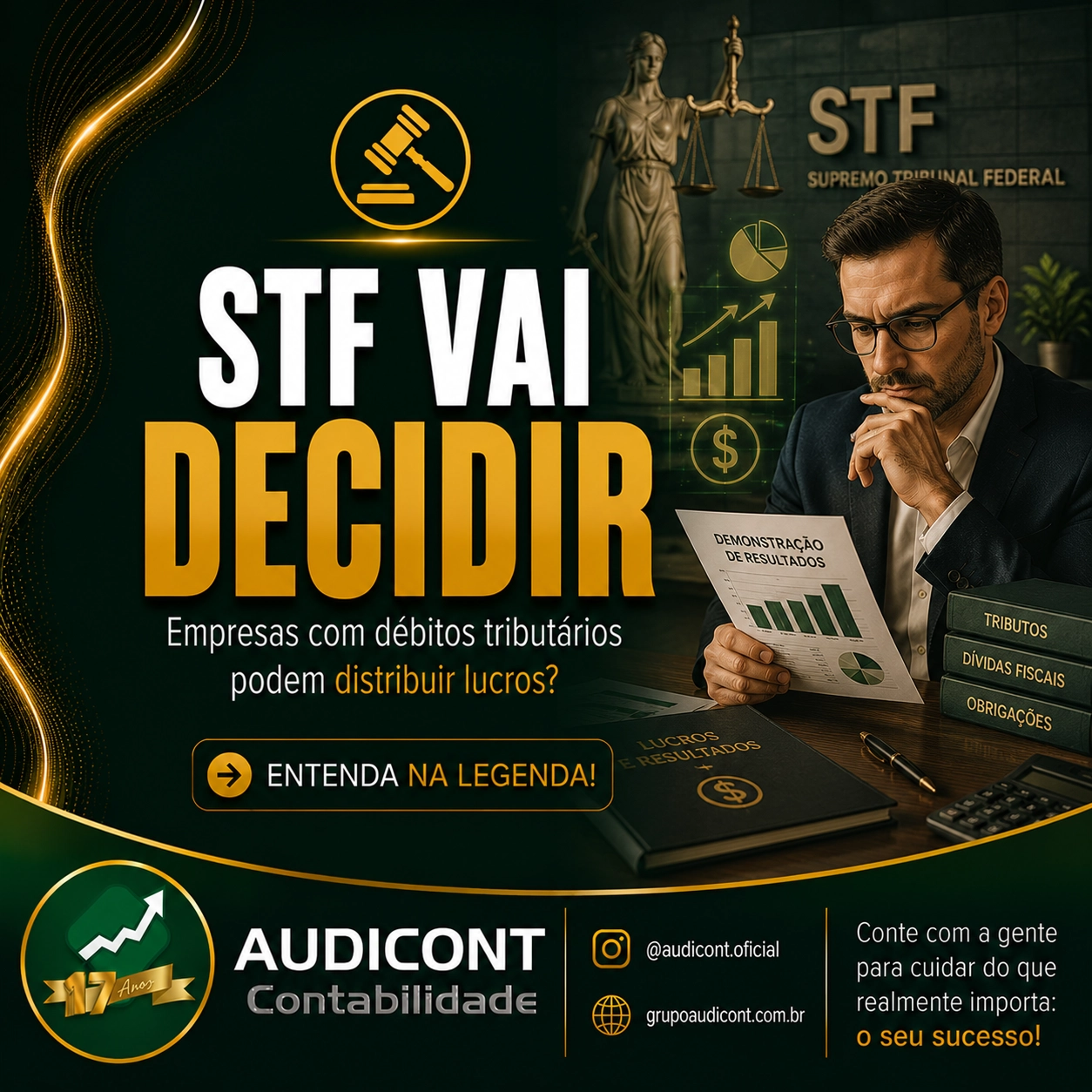 ⚖️ STF VAI DECIDIR