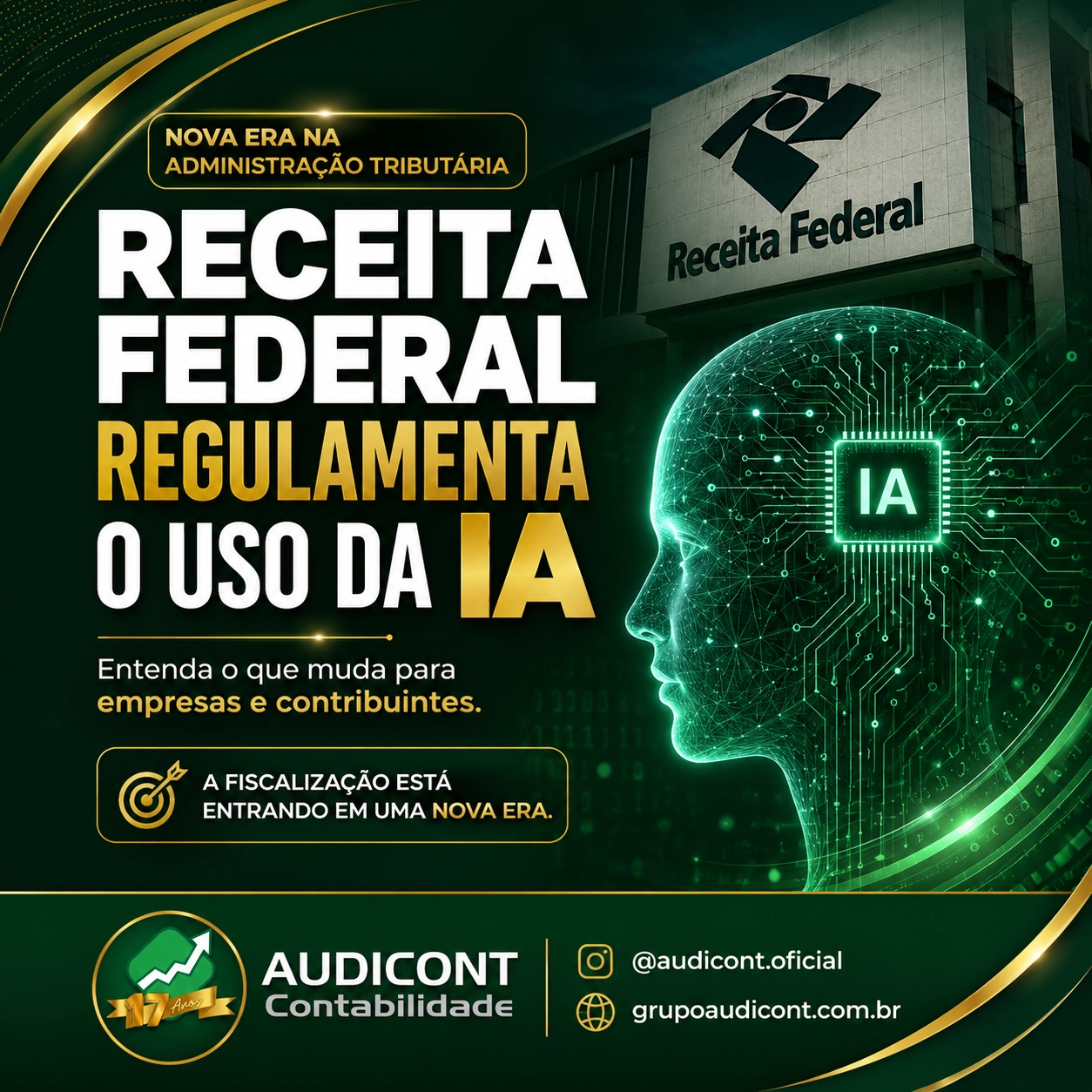 🤖📊 A Receita Federal deu mais um passo rumo ao futuro!