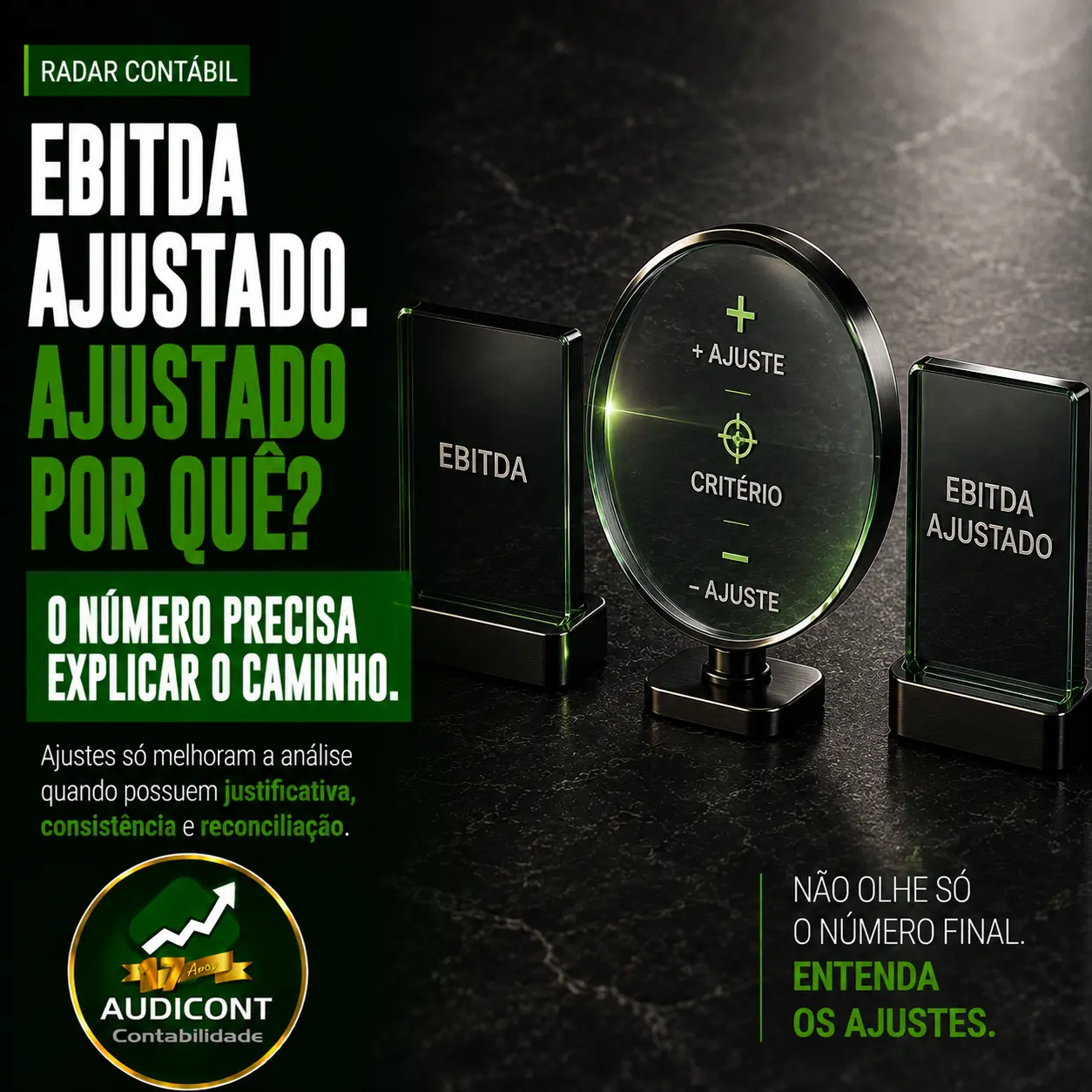 EBITDA ajustado: quando o número precisa de contexto