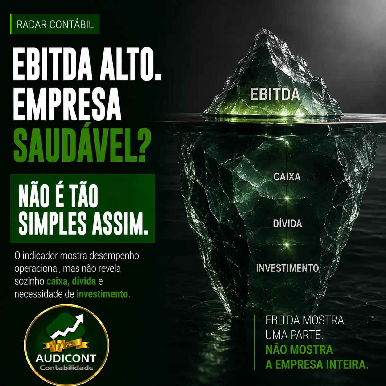 EBITDA: o que ele mostra e o que pode esconder