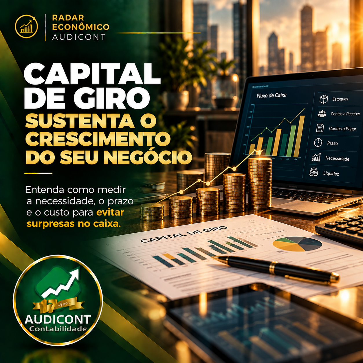 Capital de giro: quanto custa financiar a operação