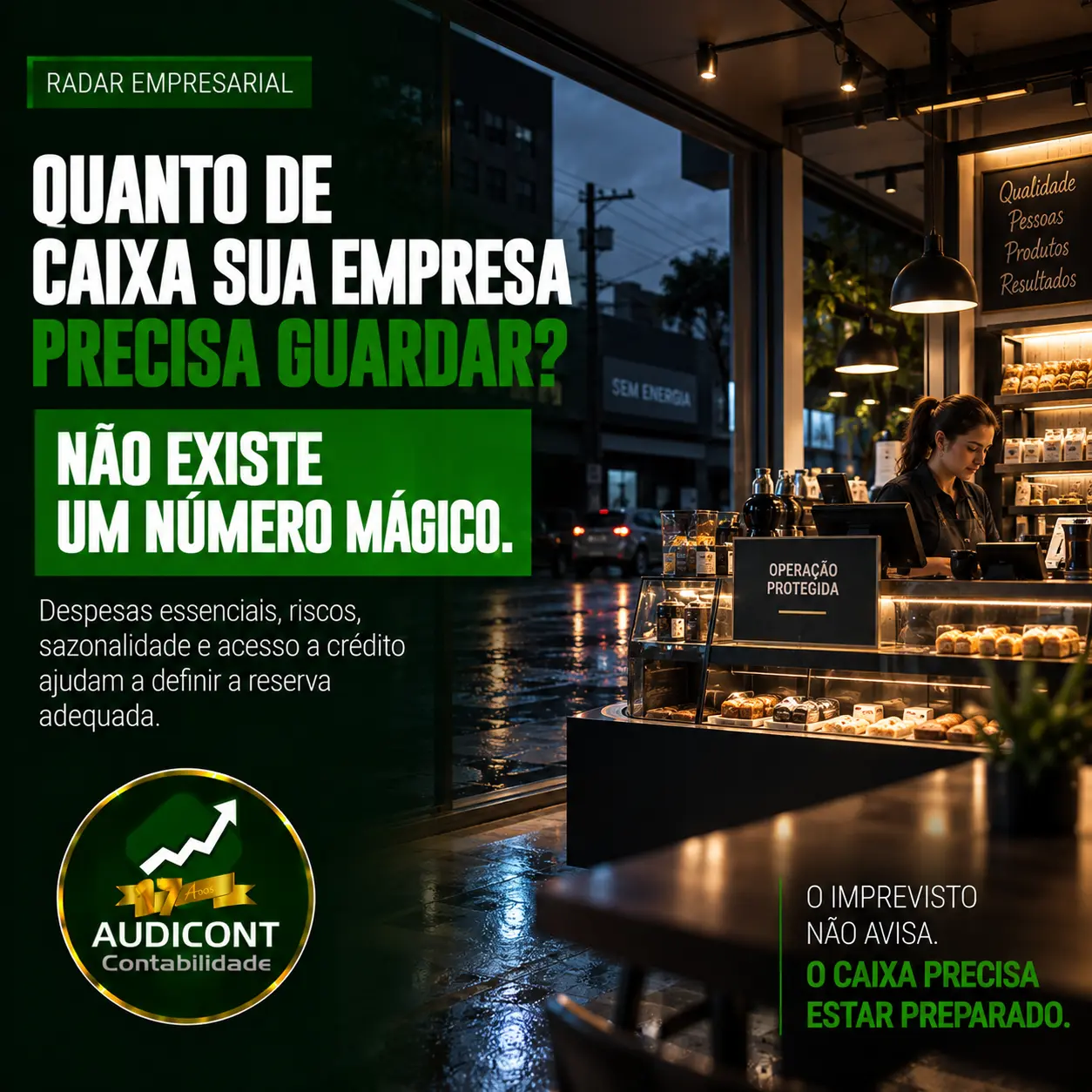 Reserva de caixa: quanto sua empresa precisa manter