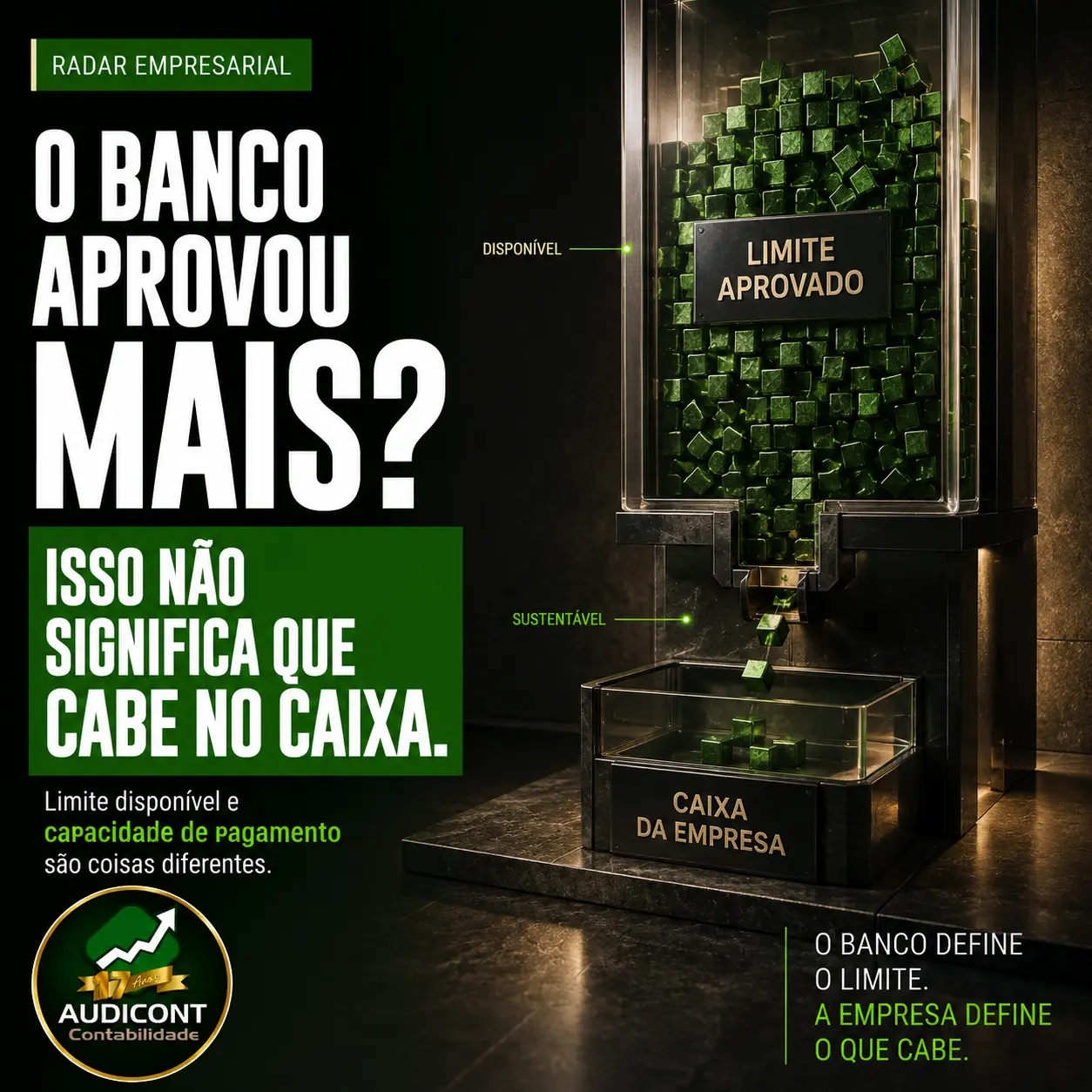 Endividamento empresarial: como saber se uma nova dívida cabe no caixa