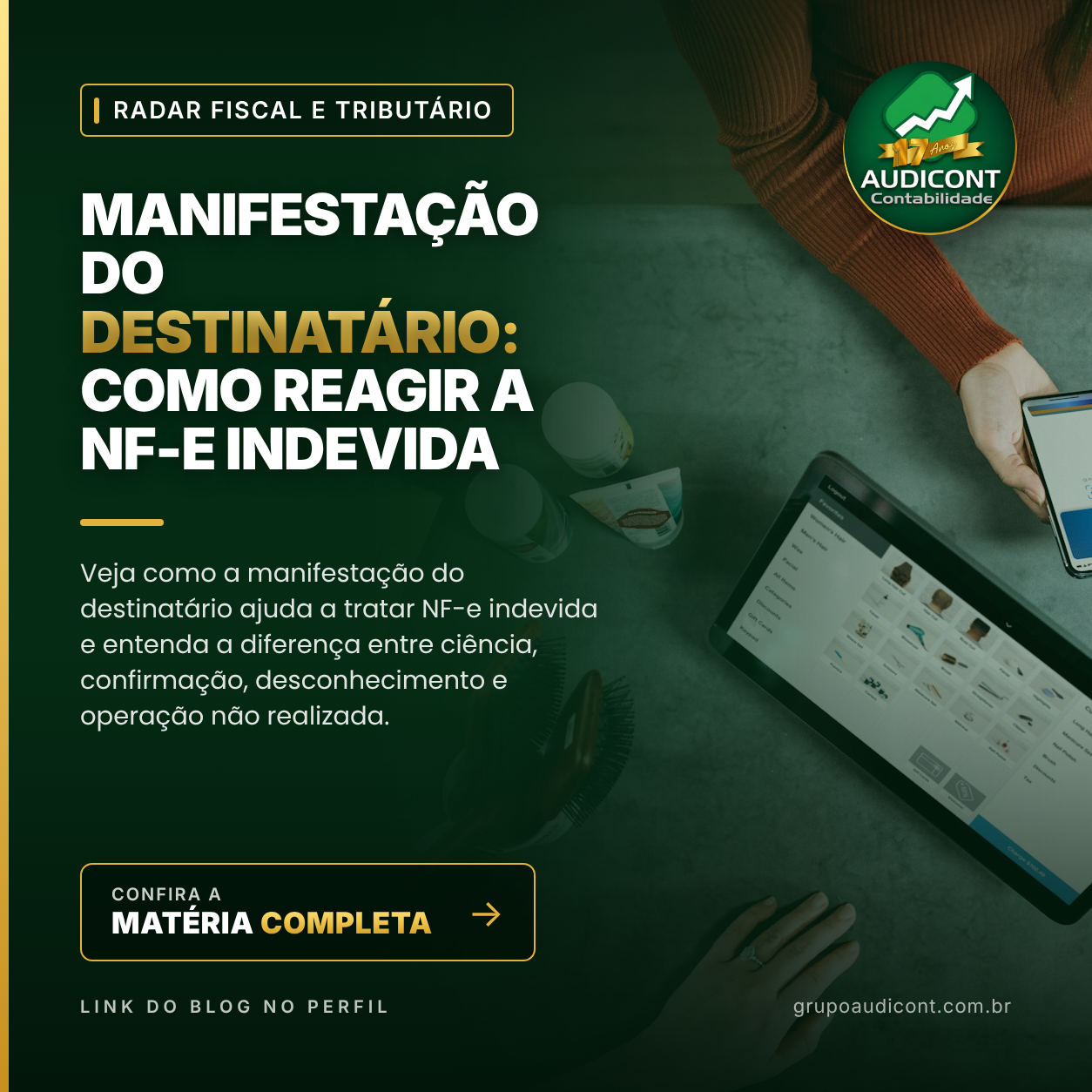 Manifestação do destinatário: como reagir a NF-e indevida