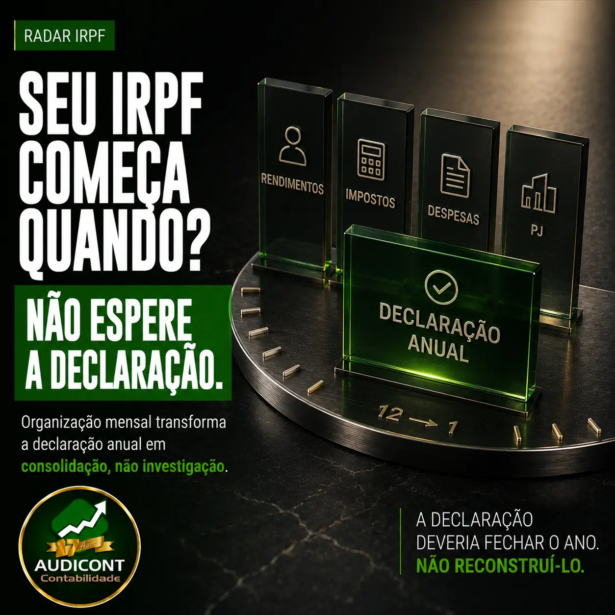 Fechamento mensal do IRPF para autônomos e sócios