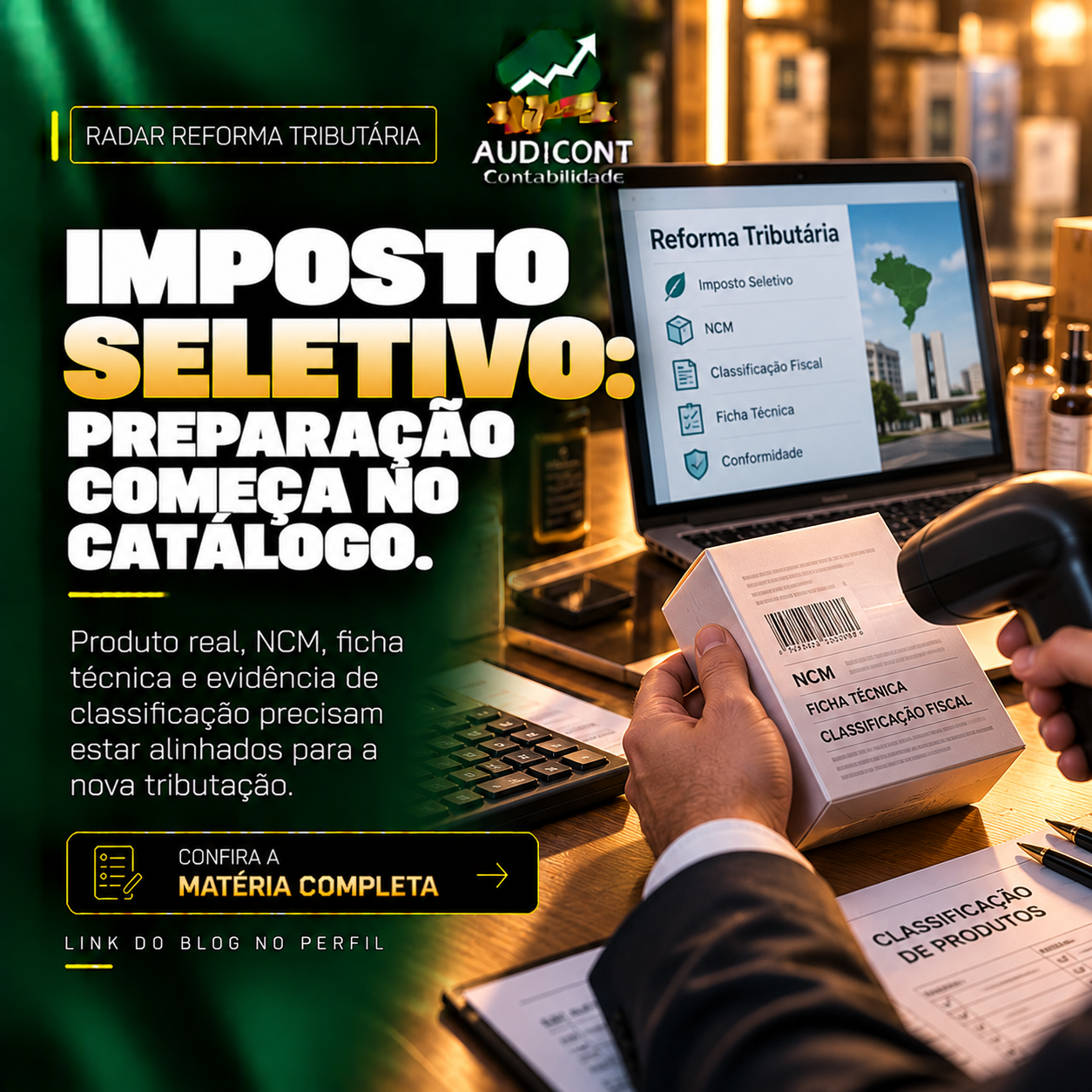 Imposto Seletivo: quais cadastros revisar para 2027
