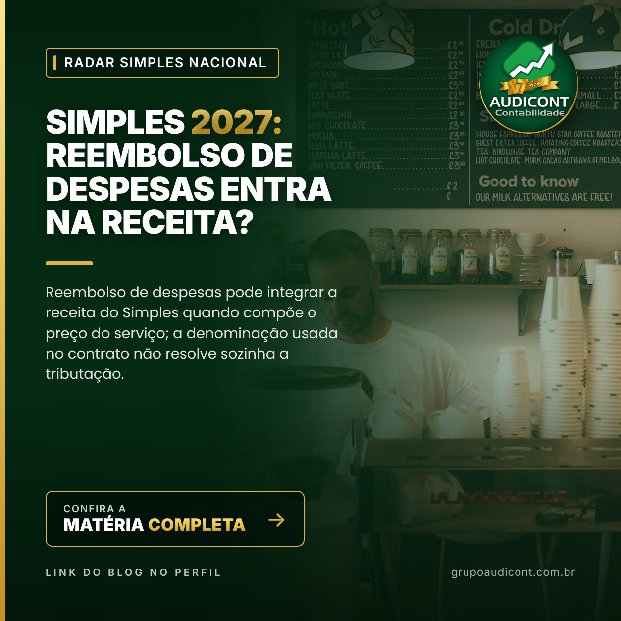 Simples 2027: reembolso de despesas entra na receita?