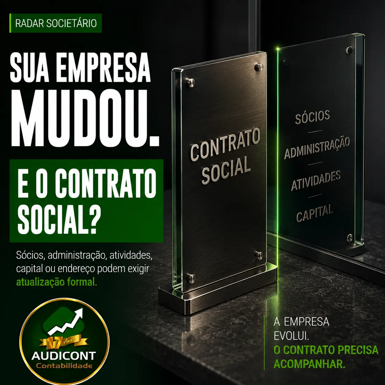 Alteração contratual: quando atualizar o contrato social