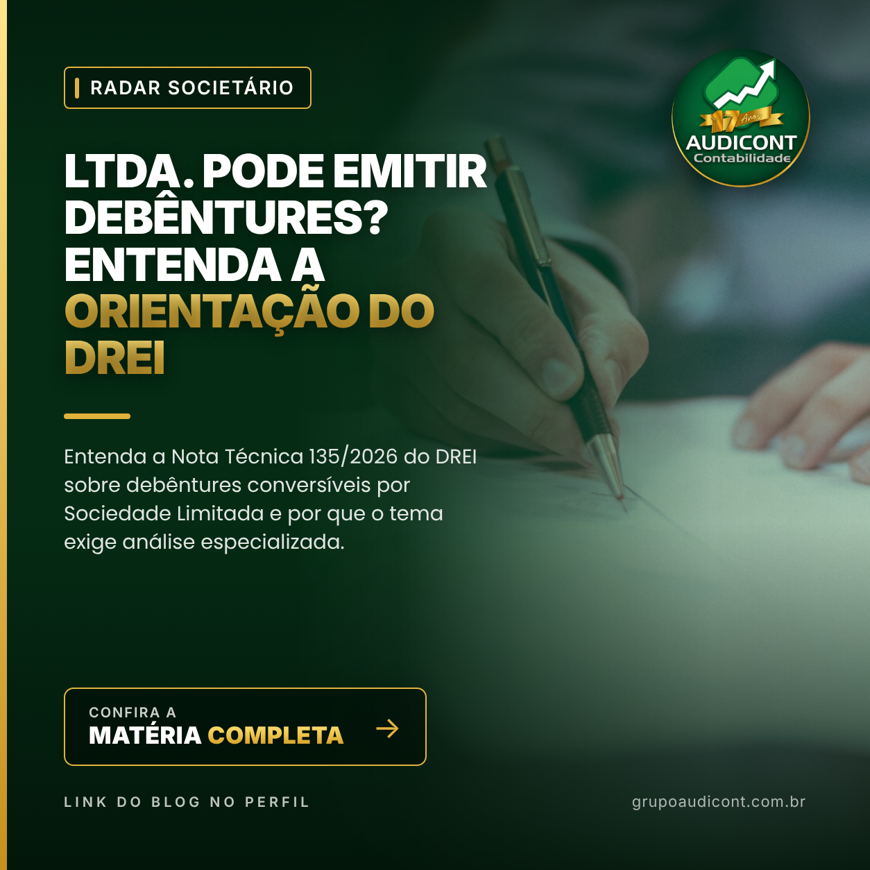 Ltda. pode emitir debêntures? Entenda a orientação do DREI