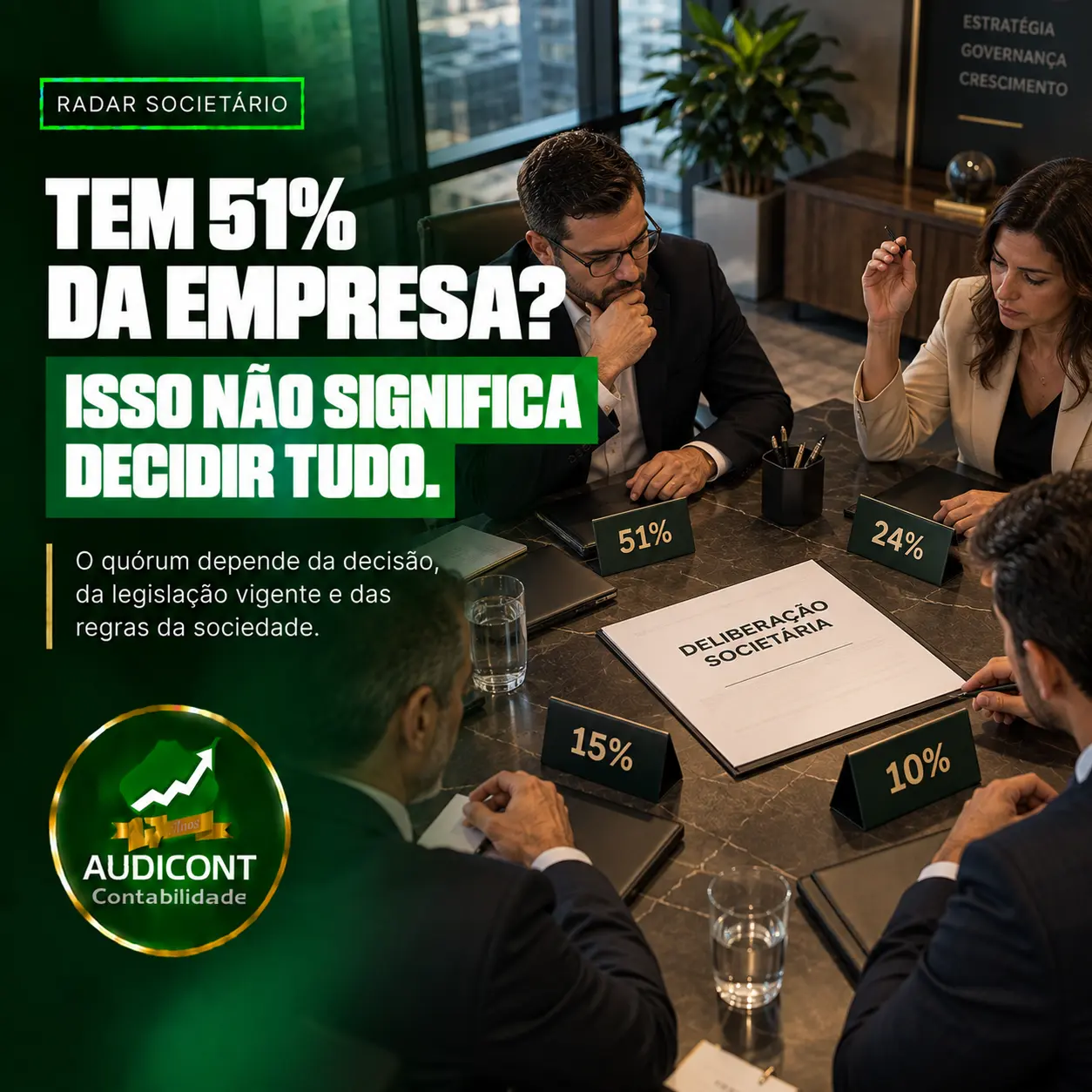 Quórum societário: como funcionam decisões na Ltda.