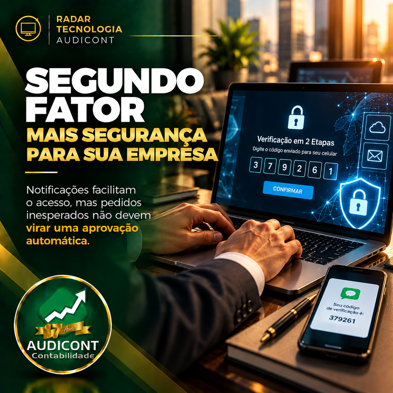MFA por aplicativo: aprovar sem conferir vira risco?