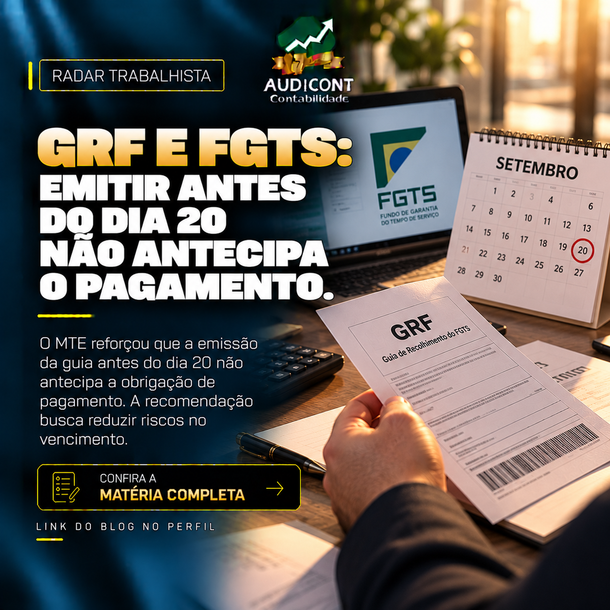 FGTS Digital: por que emitir a guia antes do vencimento