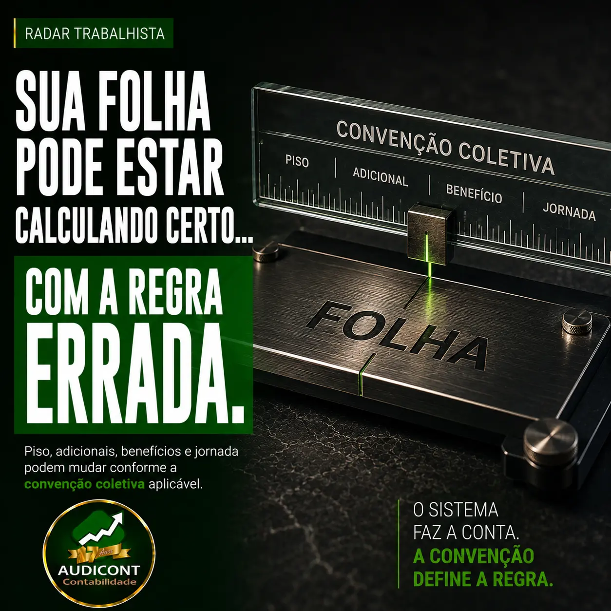 Convenção coletiva: o que revisar antes de fechar a folha