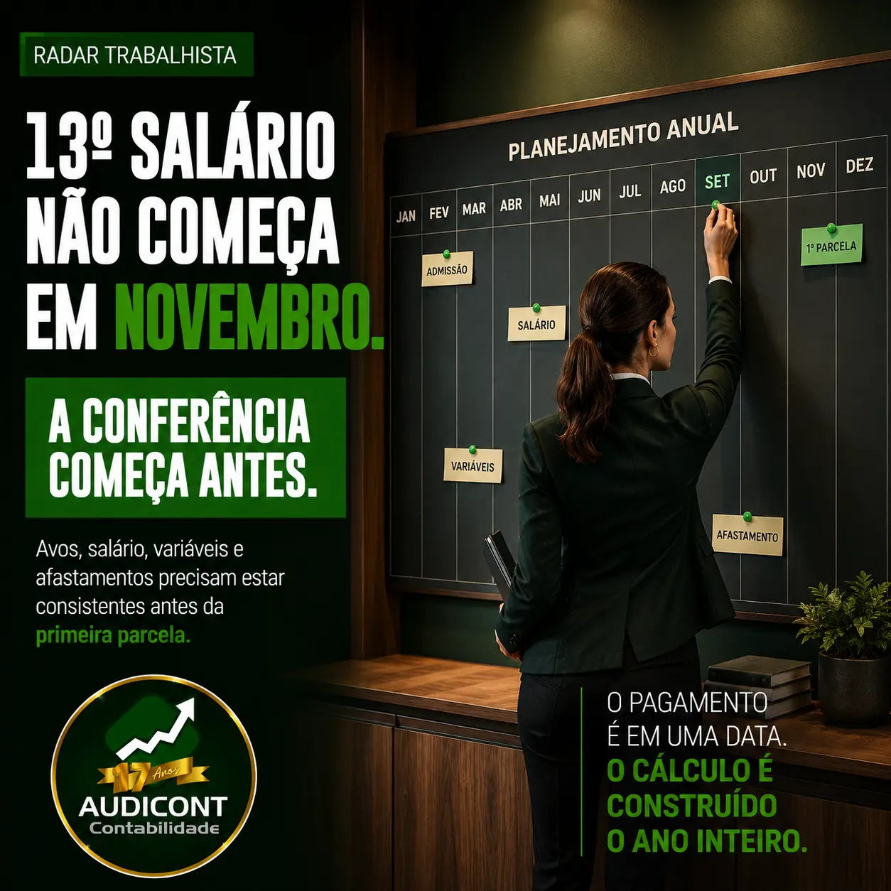 13º salário: o que conferir antes da primeira parcela